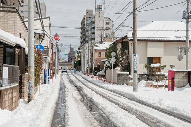 年々、大雪の日が増えている？大雪対策をしよう