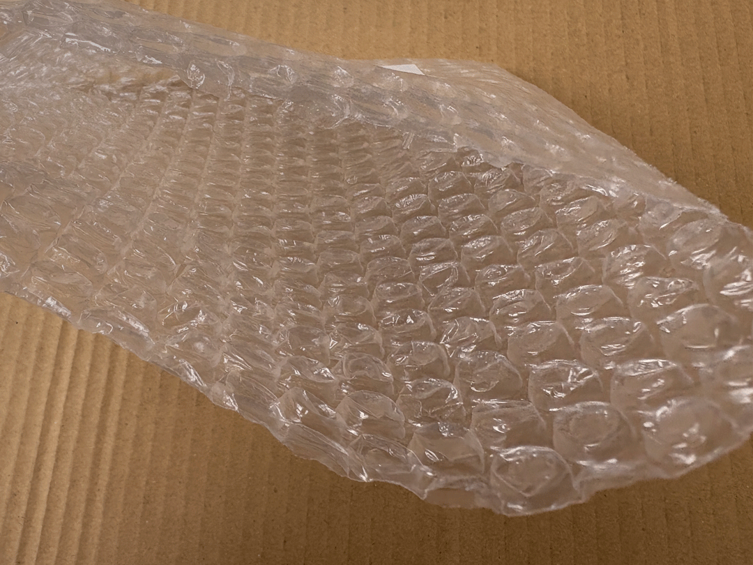 横からみたd36CDサイズプチプチ袋(内粒)